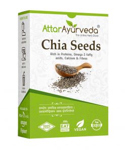 Attar Ayurveda Chia Seeds packet of 250 GM