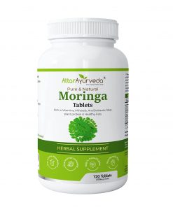 Attar Ayurveda Moringa Tablets 500mg Bottle of 120 QTY