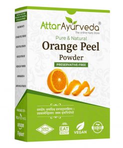 Attar Ayurveda Orange peel powder for Skin and Hair packet of 200 GM