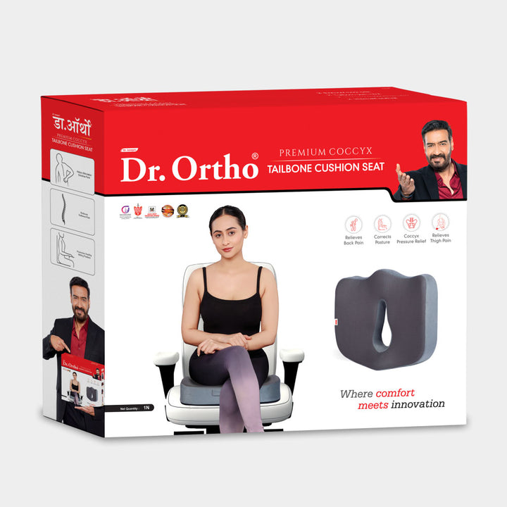 Dr ortho Premium coccyx seat cushions Box of 1 QTY