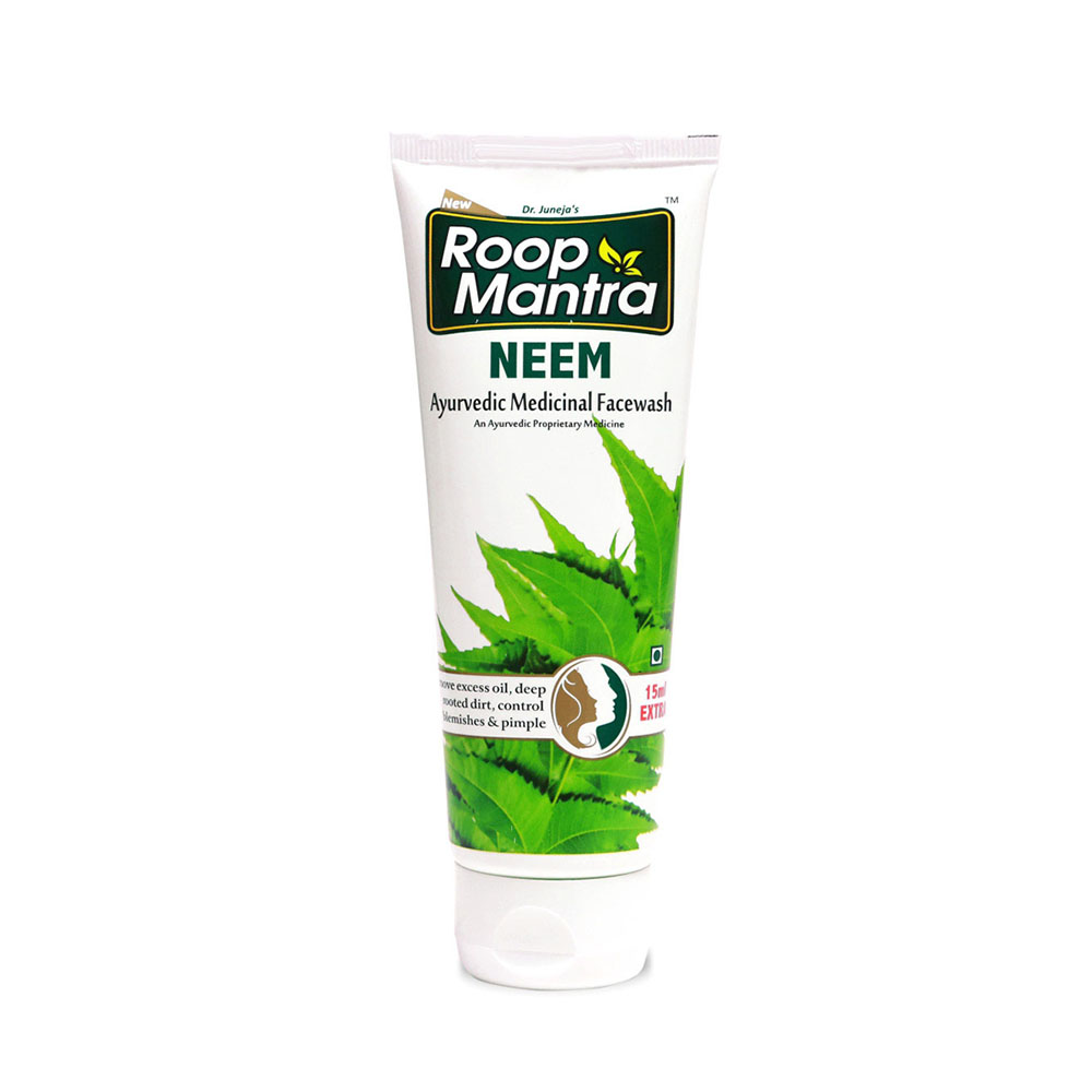 Roopmantra Ayurvedic Face Wash Neem Tube of 115 ML