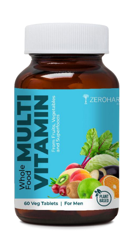 Zeroharm Multivitamin 60 Tablet for Men Jar of 60 QTY