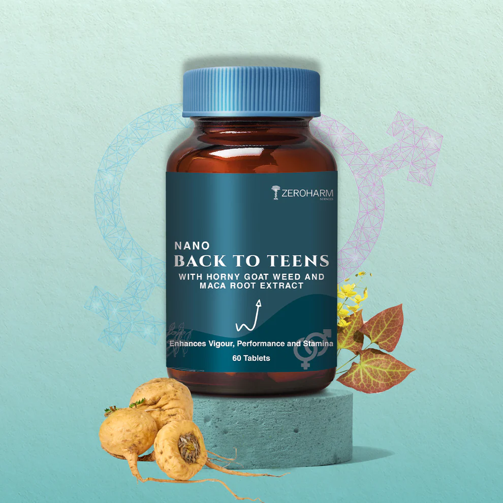Zeroharm Back To Teens 60 Tablet Jar of 60 QTY