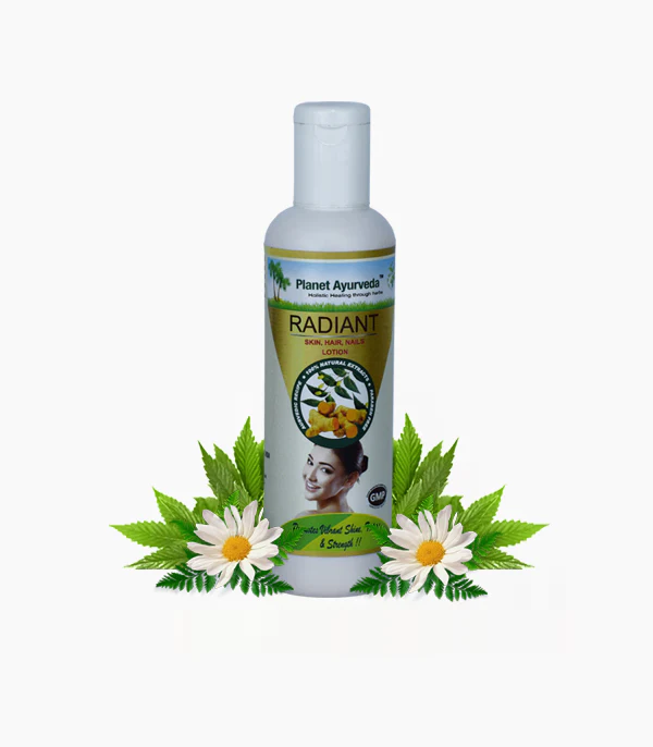 Planet Ayurveda RADIANT SKIN  HAIR  NAILS LOTION Bottle of  100 ML