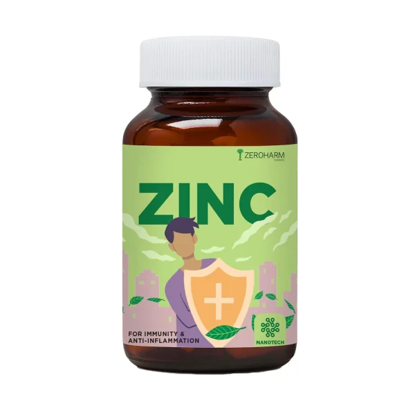 Zeroharm Zinc 60 Tablet Jar of 60 QTY