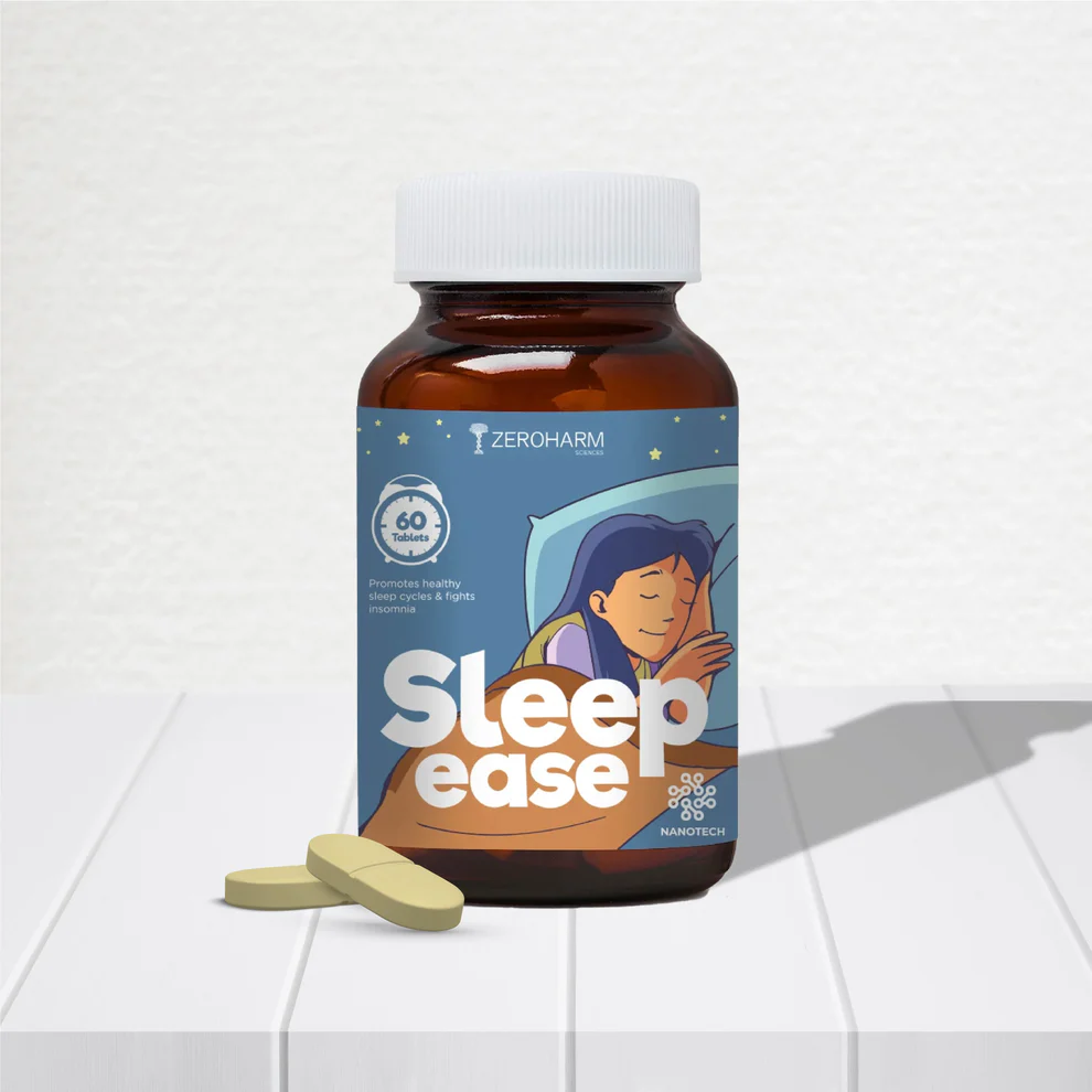Zeroharm Sleep Ease 60 Tablet Jar of 60 QTY