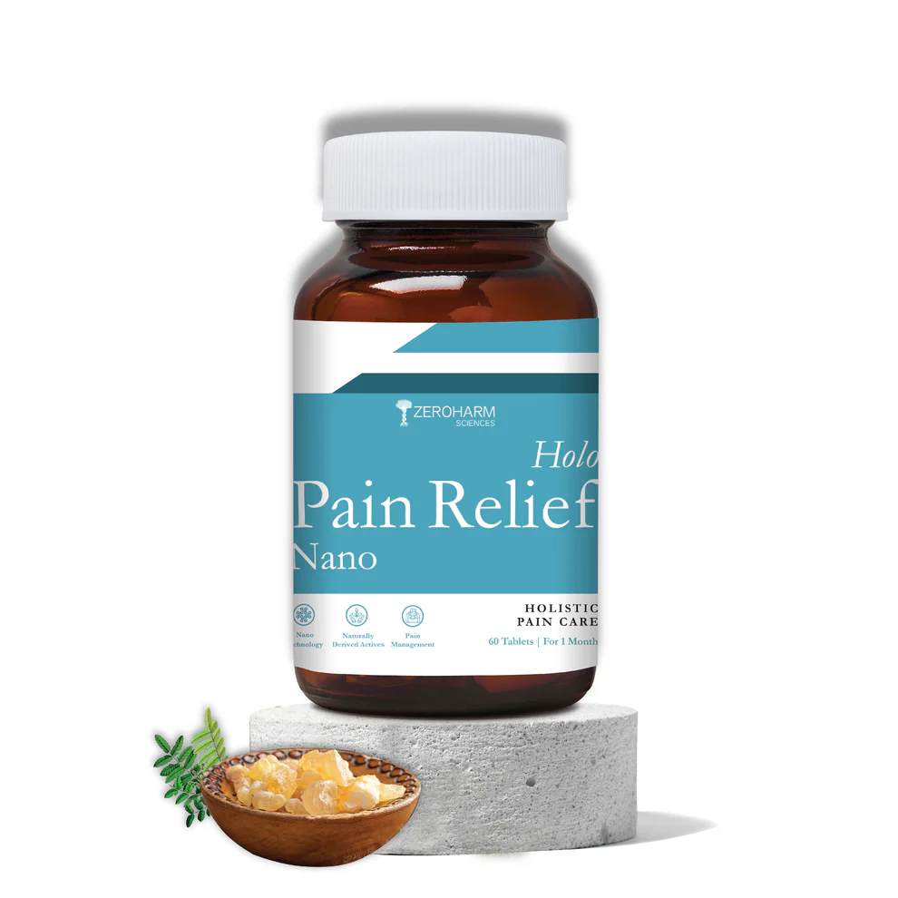 Zeroharm  Holo Pain Relief  60 Tablet Jar of 60 QTY