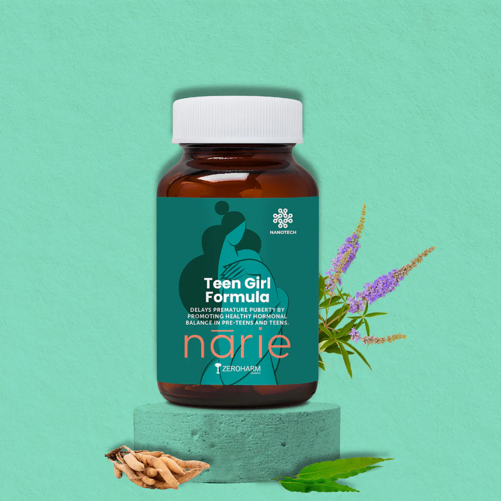 Zeroharm Narie Teen Girl Formula 60 Tablet Jar of 60 QTY