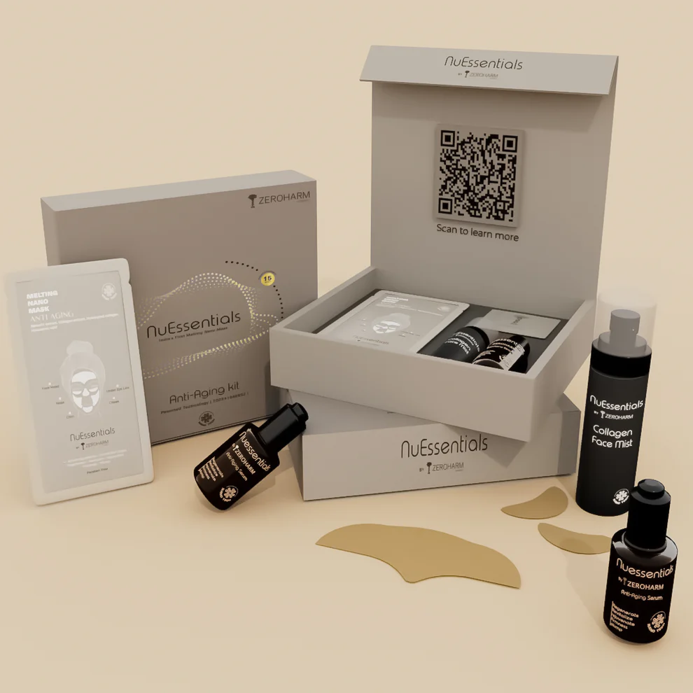 Zeroharm Nuessetials antiaging collagen mask kit Kits of 1 QTY