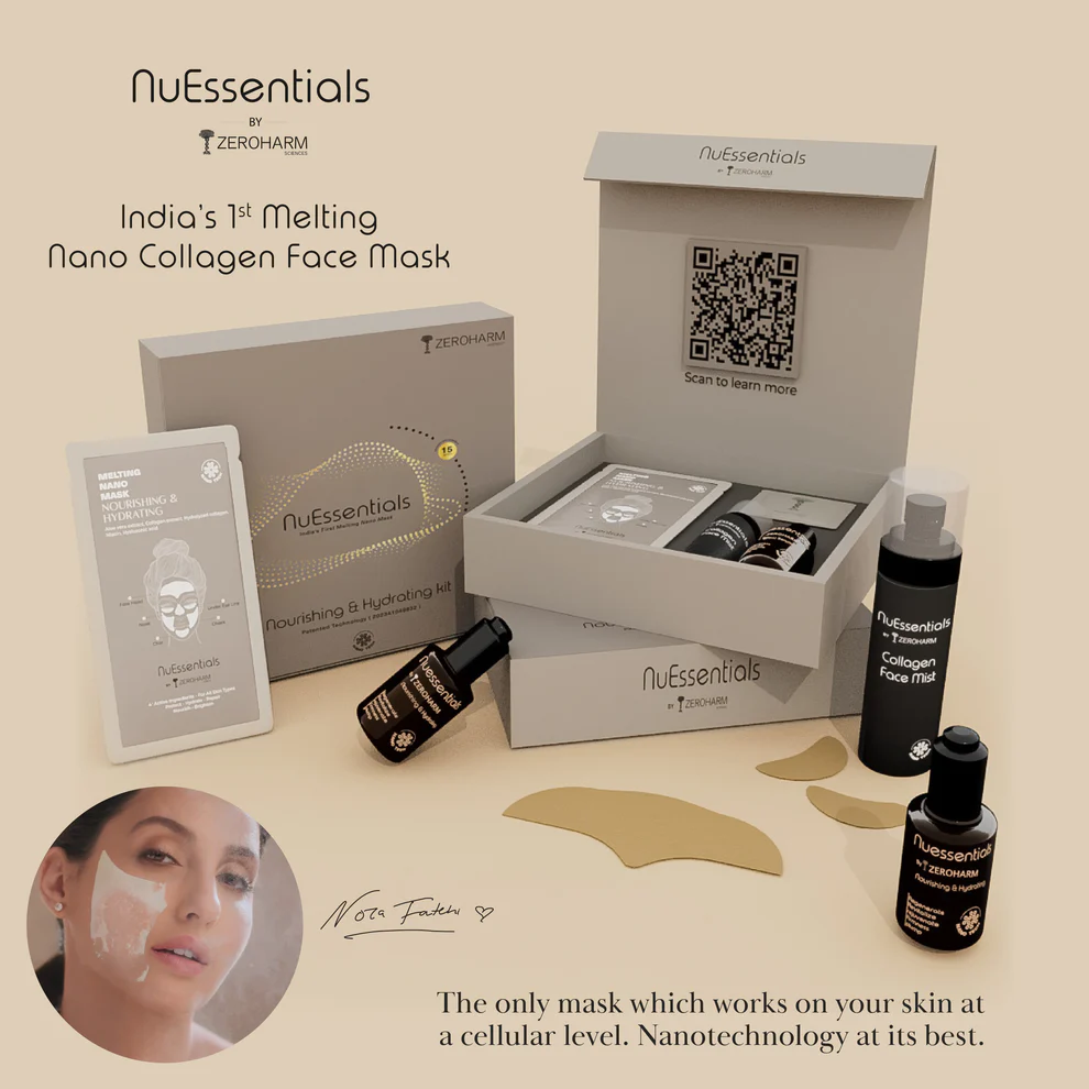 Zeroharm Nuessetials nourishing and Hydrating mask kit Kits of 1 QTY