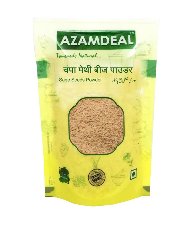 Azamdeal Champa Methi Seed Powder Sage Seed Powder Packet of 100 GM