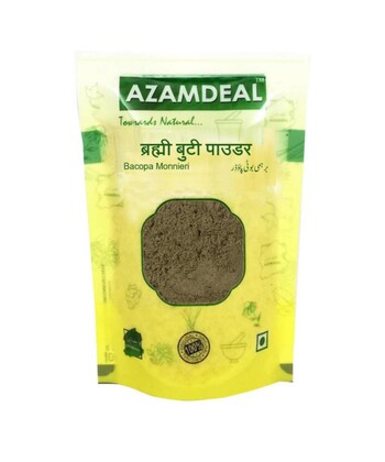 Azamdeal Brahmi Booti Powder Saraswati Leaves Powder Packet of 100 GM