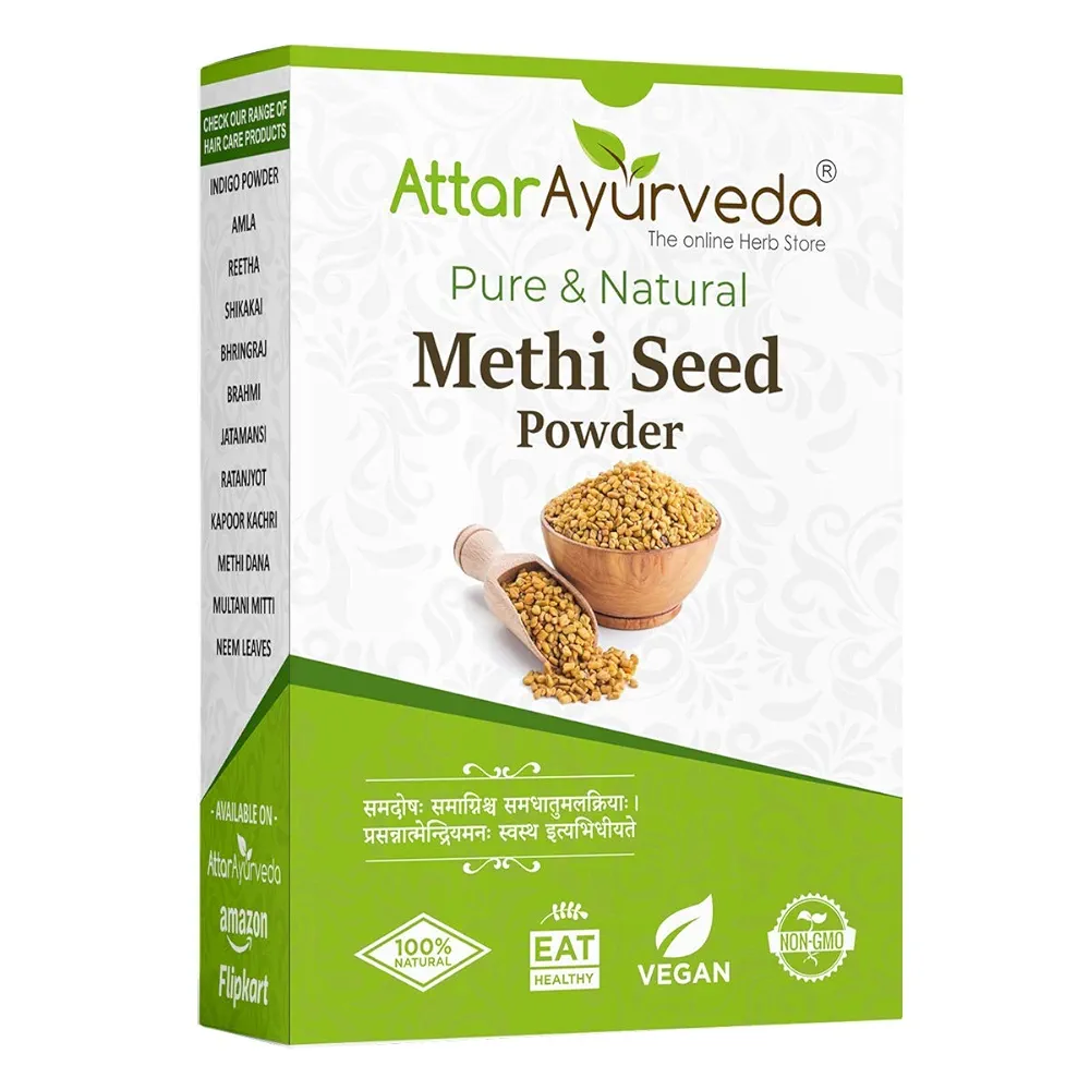 Attar Ayurveda Methi Seed Powder packet of 1000 GM