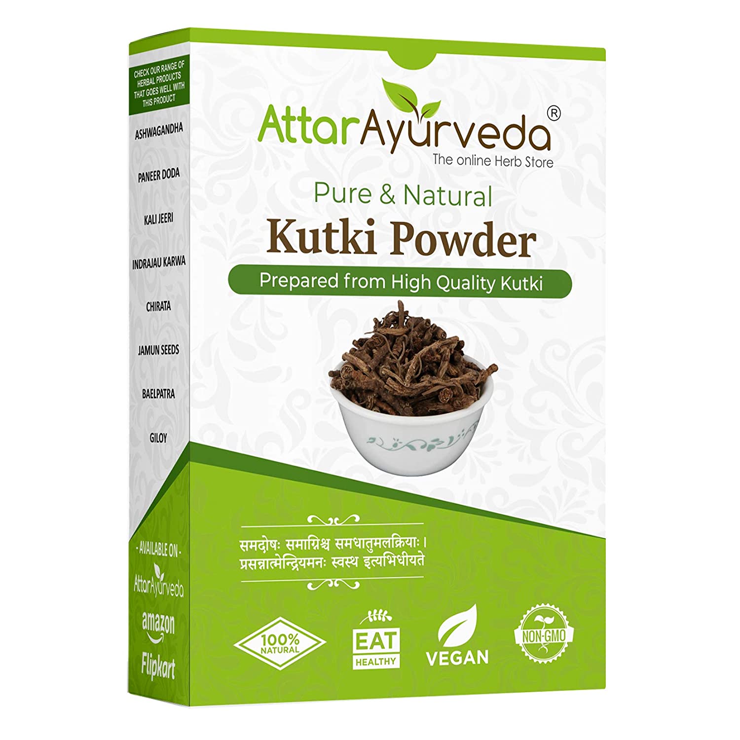 Attar Ayurveda Original Kutki packet of 100 GM