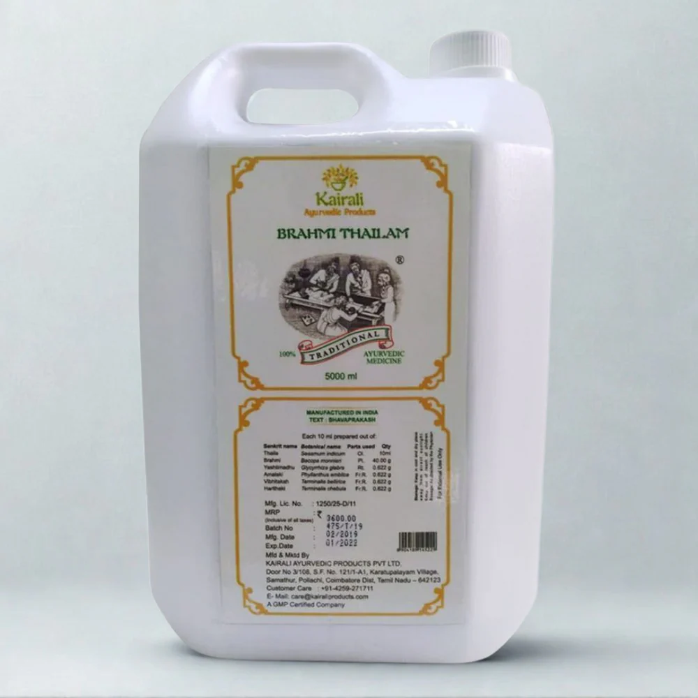 Kairali Brahmi Thailam Bottle of 5000 ML