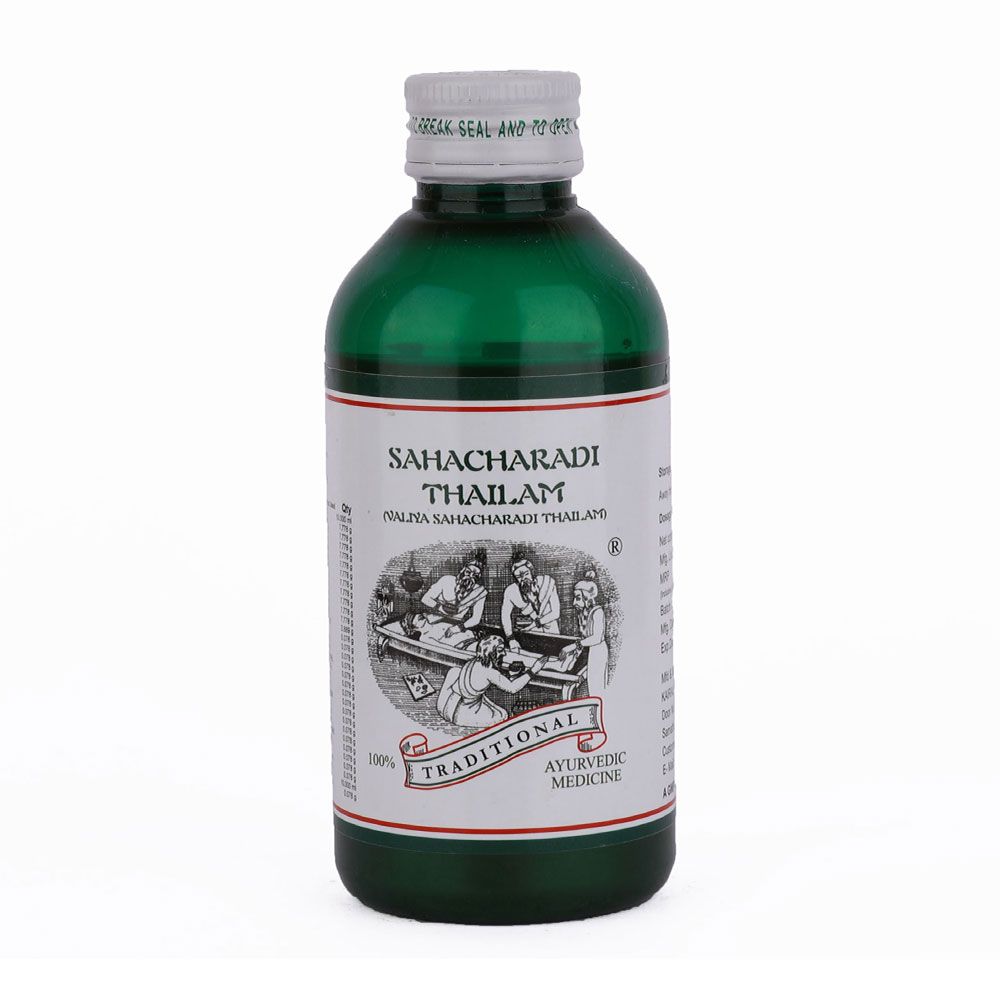 Kairali Valiya Sahacharadi Thailam Bottle of 200 ML