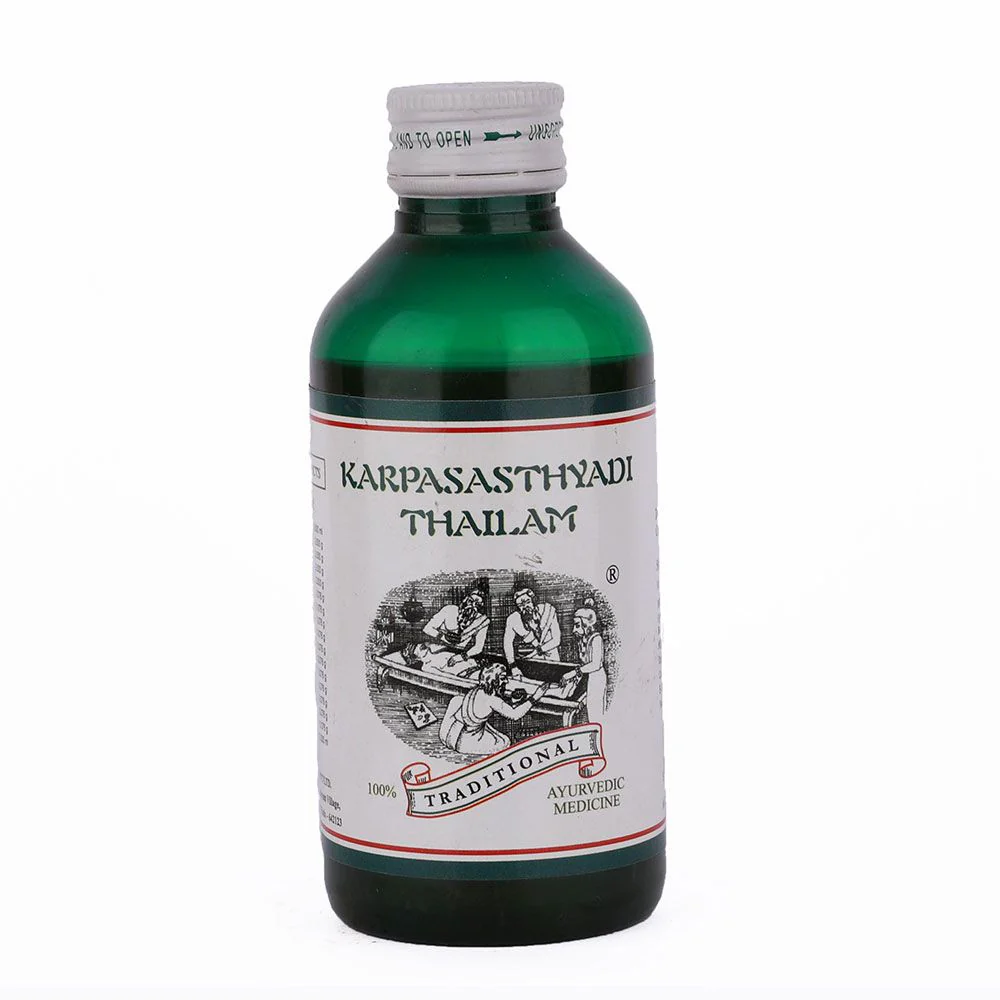Kairali Karpasasthyadi Thailam Bottle of 200 ML