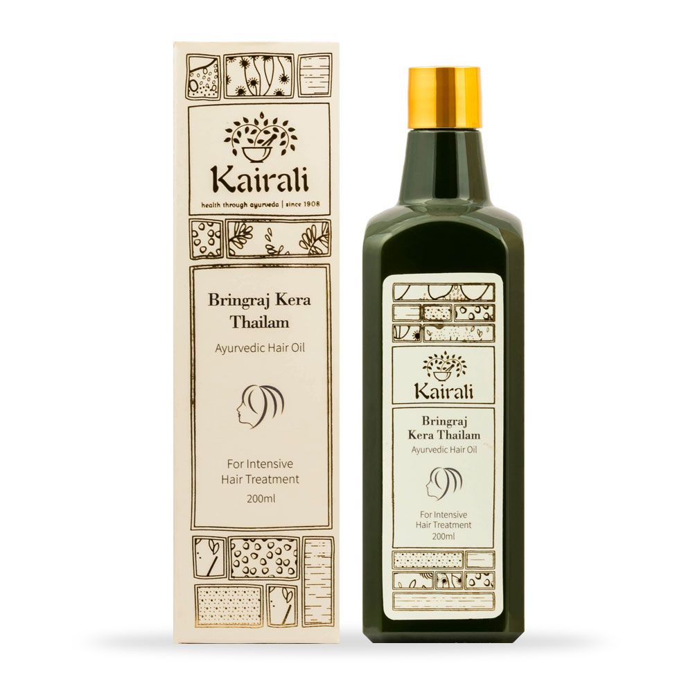Kairali Bhringaraja Kera Thailam Bottle of 200 ML