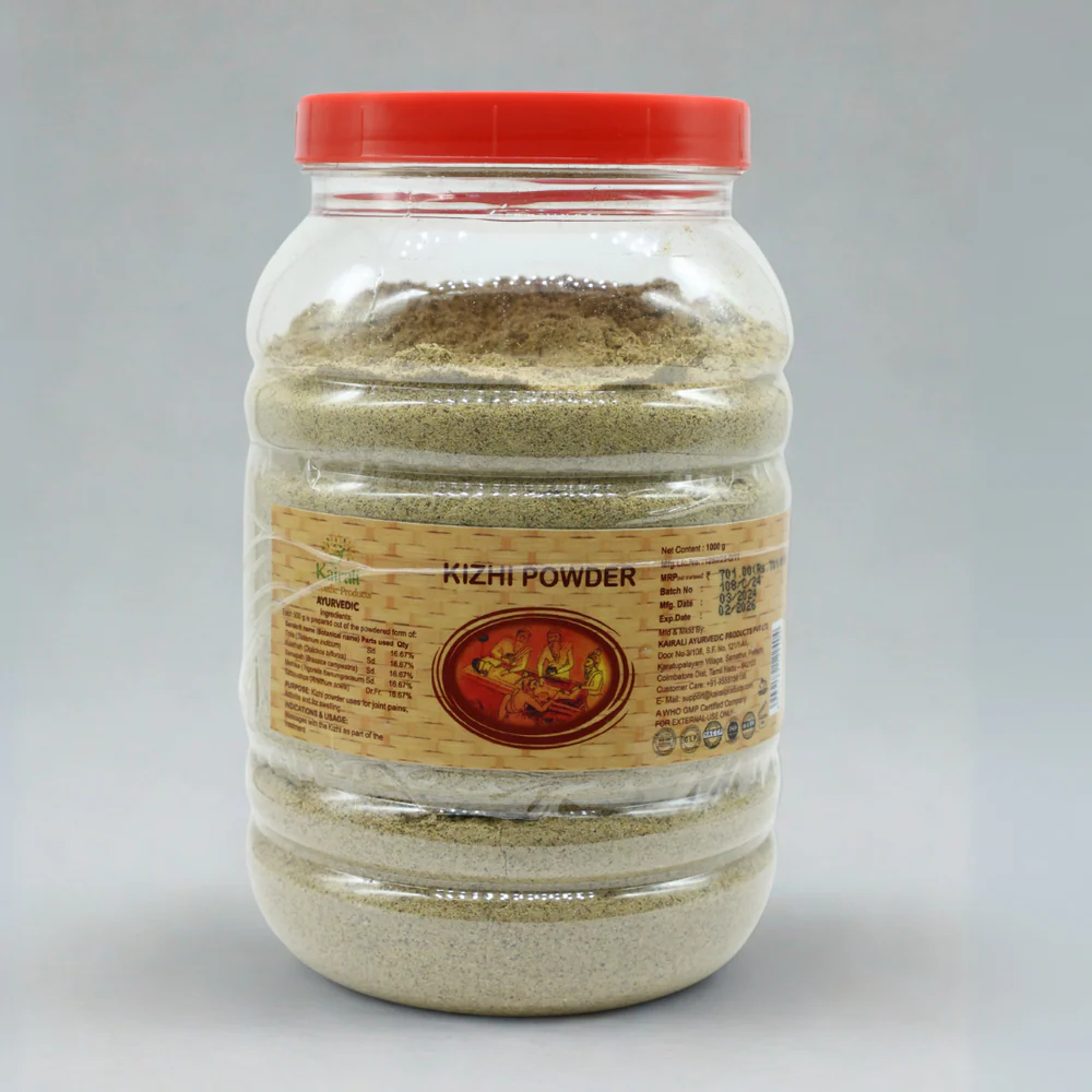 Kairali Kizhi Powder Jar of 1000 GM
