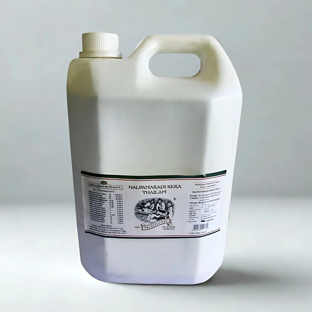 Kairali Nalpamaradi Kera Thailam Bottle of 5000 ML