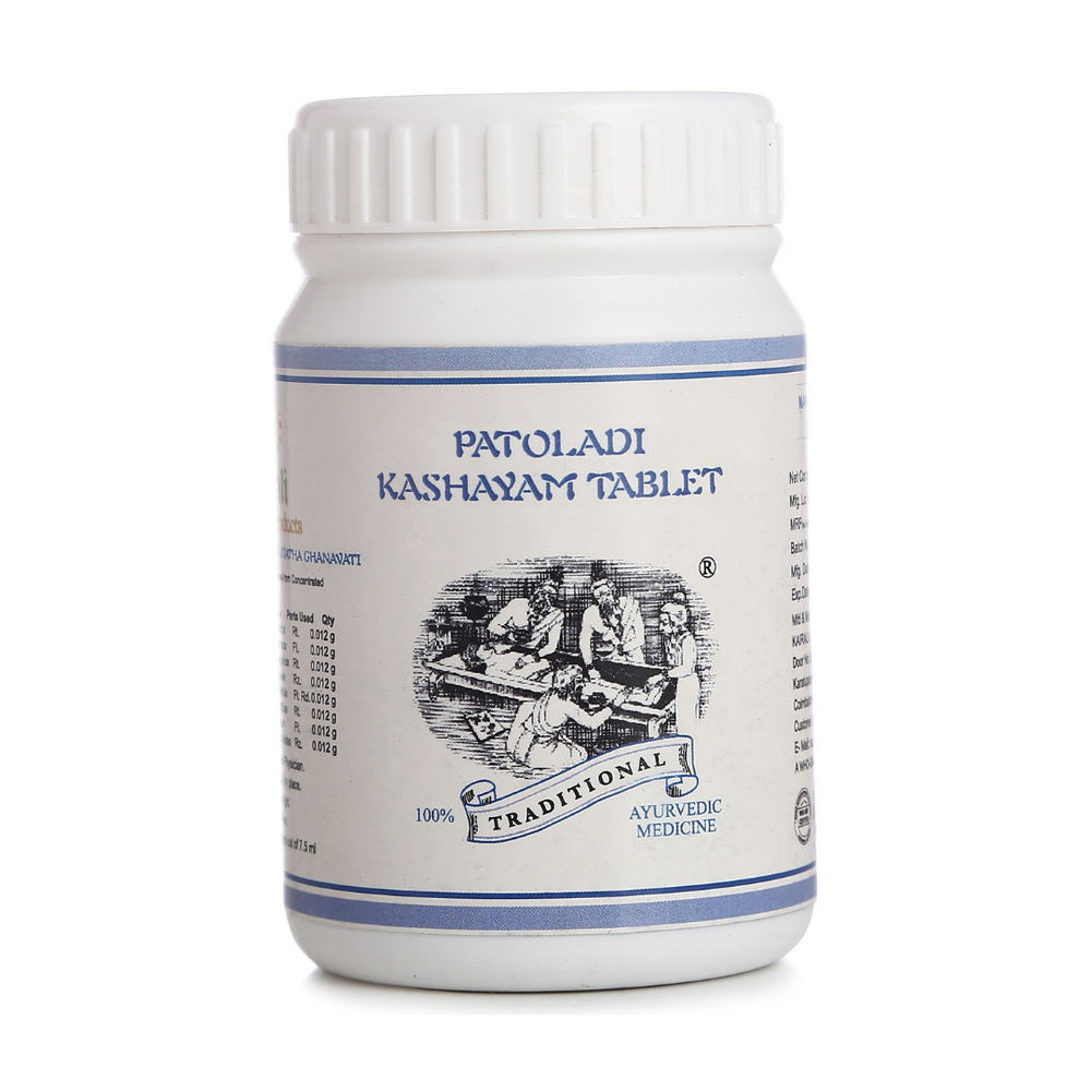 Kairali Patoladi Kashayam Tablet Jar of 60 QTY