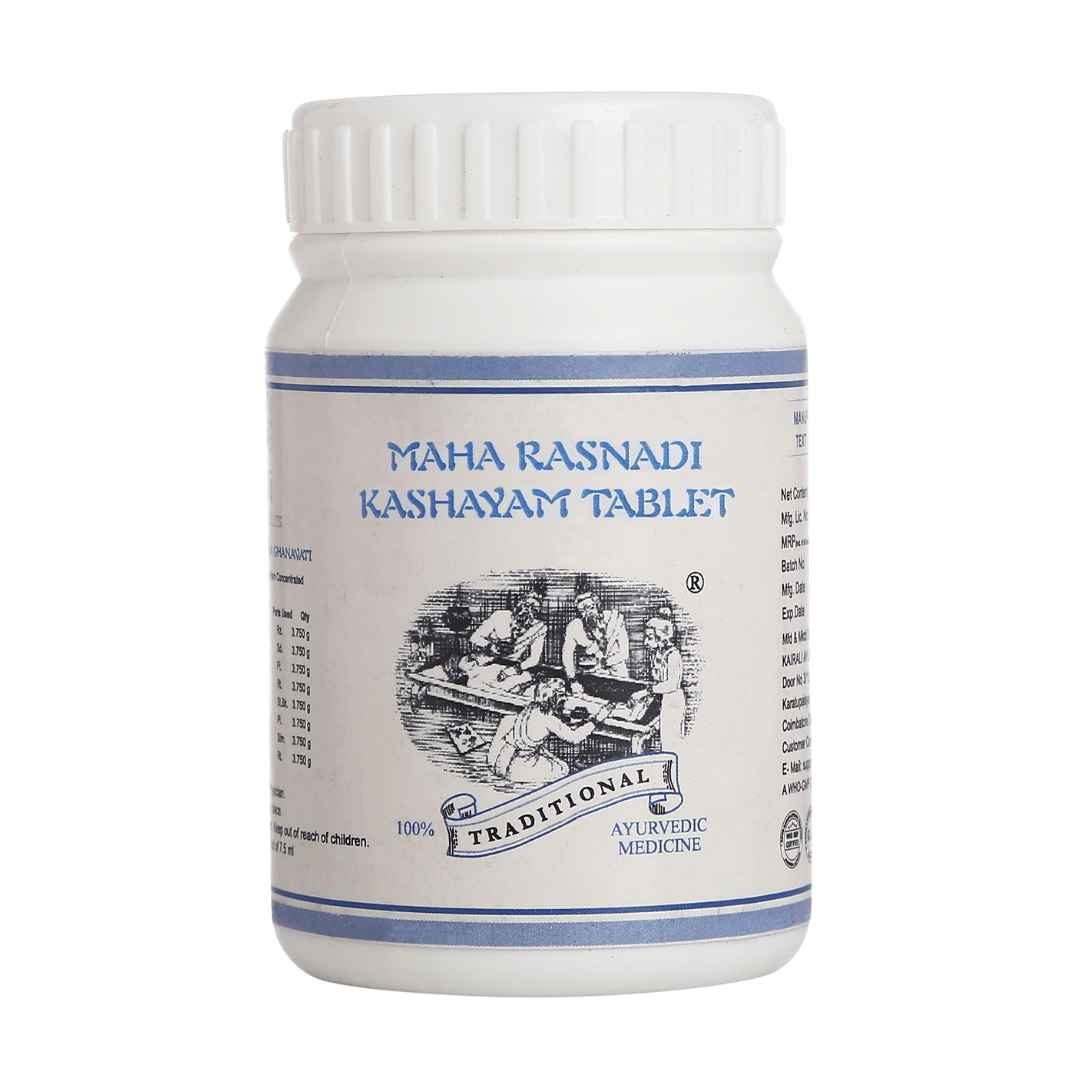Kairali Maha Rasnadi Kashayam Tablet Jar of 60 QTY