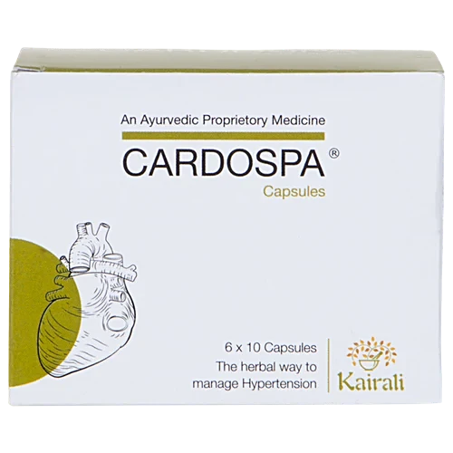 Kairali Cardospa Capsules Jar of 500 QTY