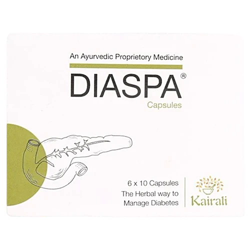 Kairali Diaspa Capsules Strip of 60 QTY