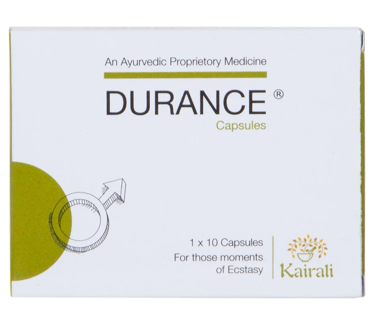 Kairali Durance Capsules Strips of 250 QTY