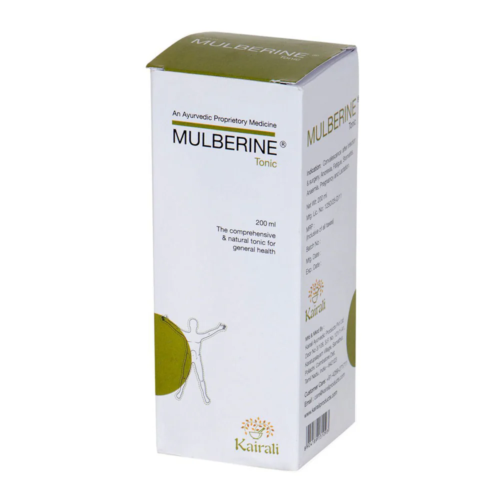 Kairali Mulberine Tonic bottle of 200 ML