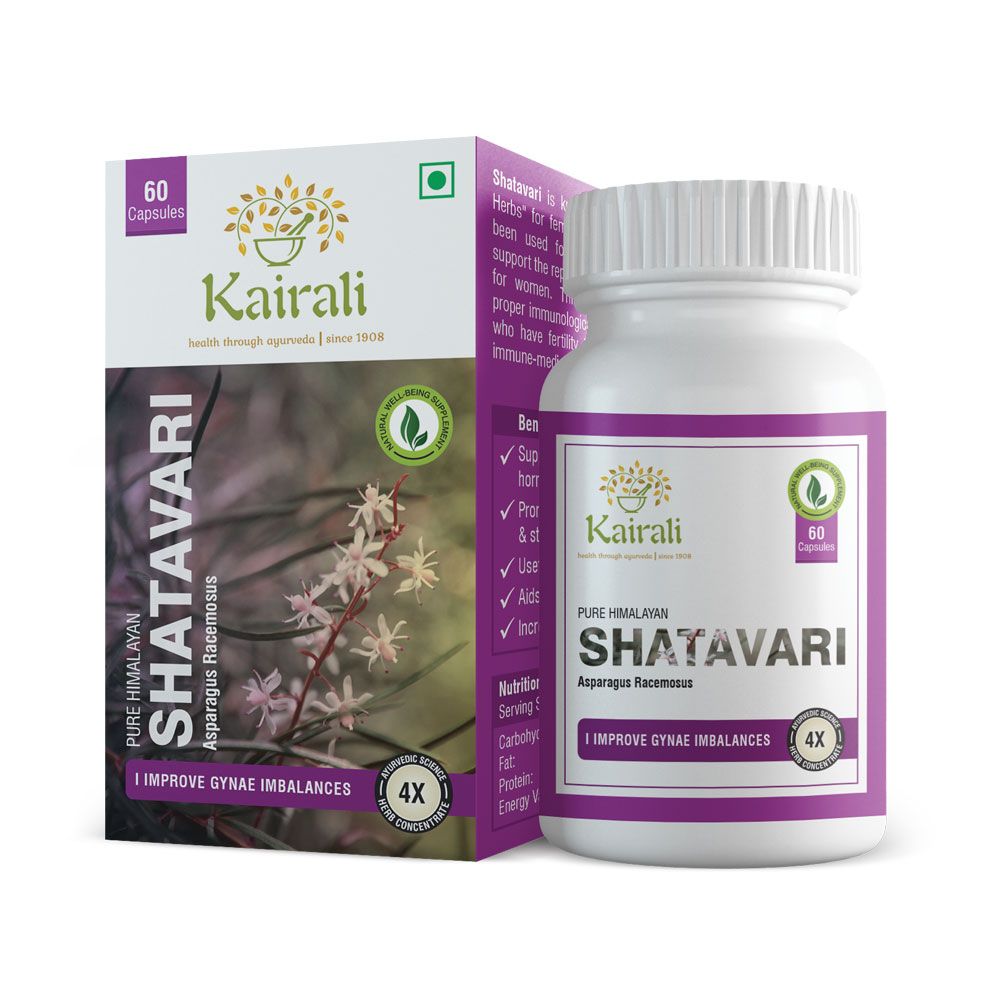 Kairali Shatavari Capsule jar of 60 QTY