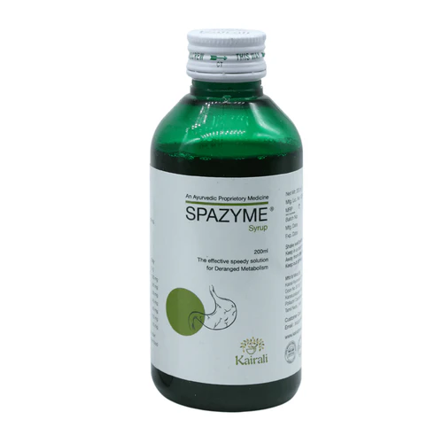 Kairali Spazyme Syrup bottle of 200 ML