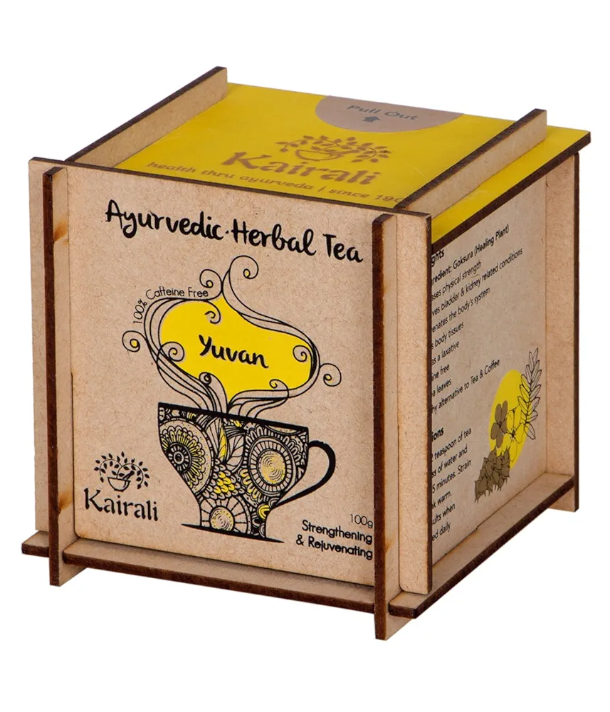 Kairali Yuvan Tea jar of 100 GM