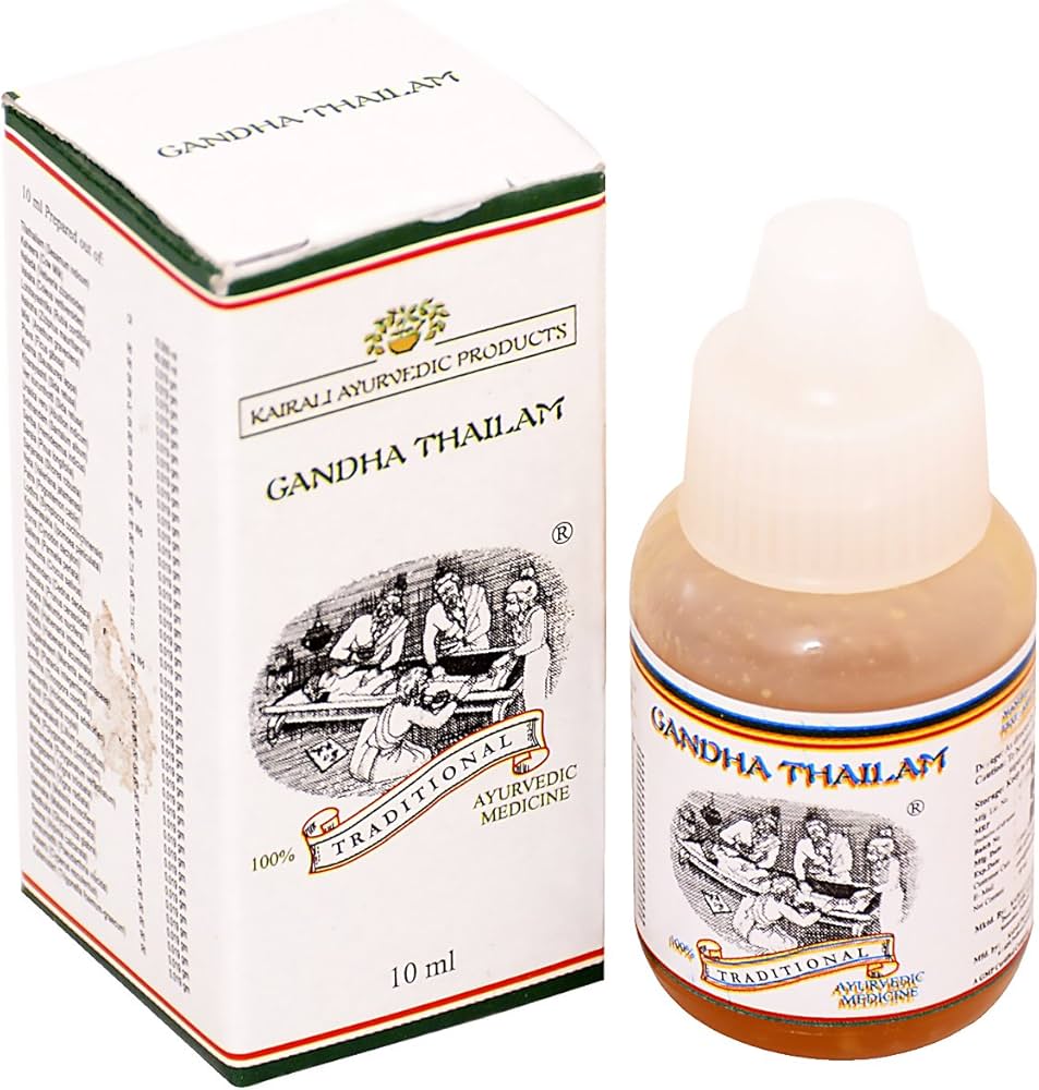 Kairali Gandha Thailam Bottle of 10 ML