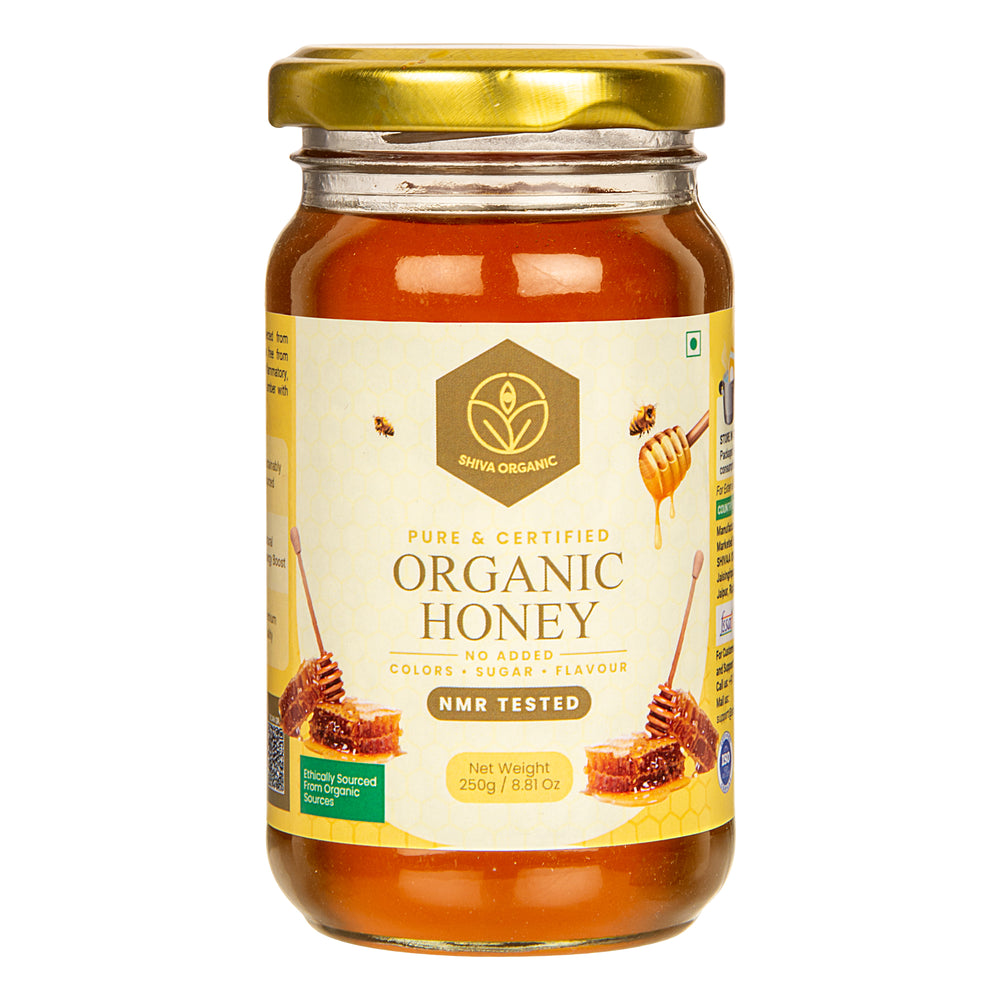 Shiva Organic Honey Certified Jar of 250 GM