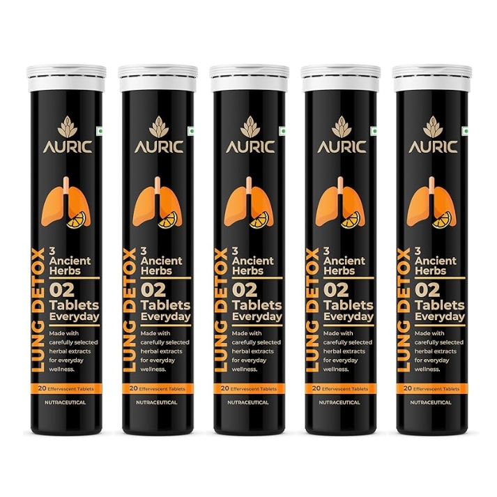 Auric Lung detox Tube of  5 QTY