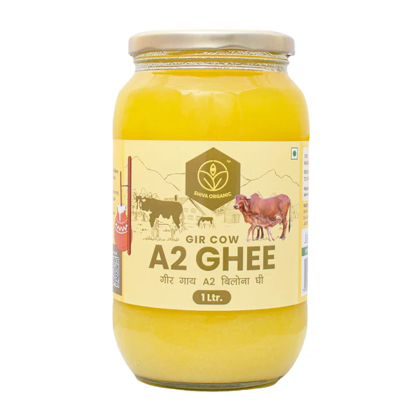 Shiva Organic A2 Gir Cow Ghee Jar of 50 ML