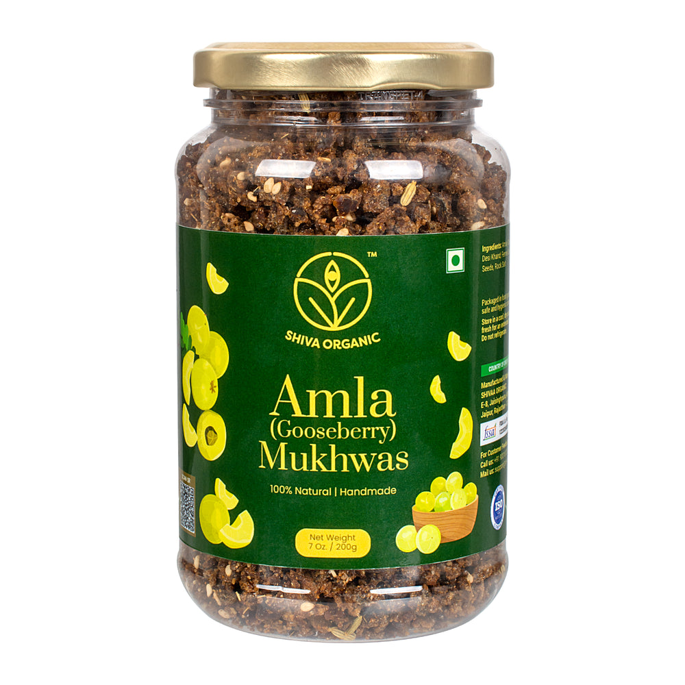 Shiva Organic Amla Amla Gooseberry Mukhwas Jar of 100 GM