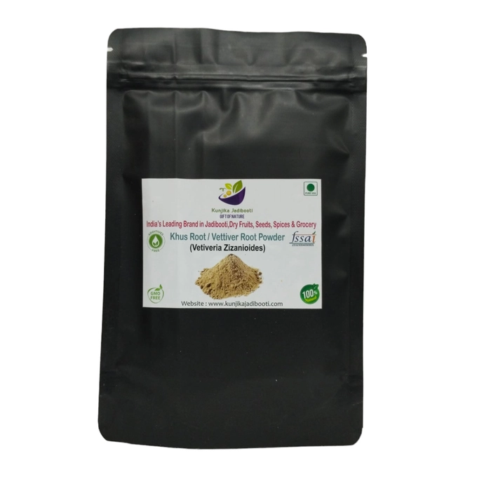 Kunjika Jadibooti Khas Root powder Pouch of 100 GM