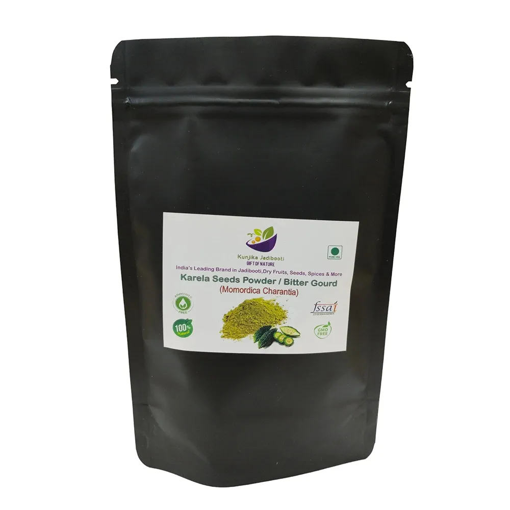 Kunjika Jadibooti Karela Powder Pouch of 100 GM