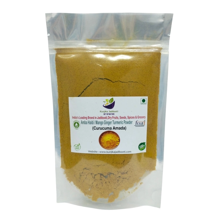 Kunjika Jadibooti Kasturi Haldi Powder Pouch of 100 GM