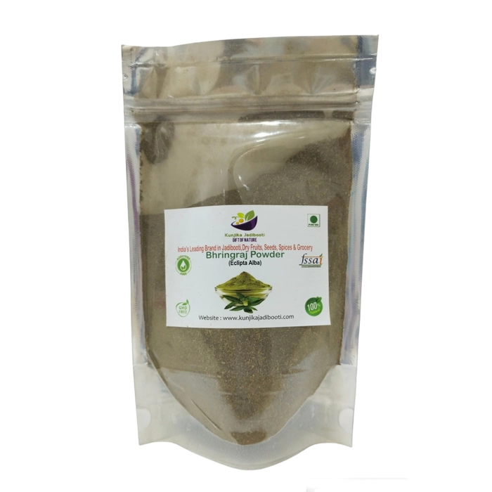 Kunjika Jadibooti Bhringraj Powder for Hair Pouch of 100 GM