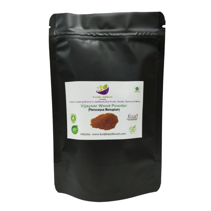 Kunjika Jadibooti Vijaysar Lakdi Powder Pouch of 100 GM