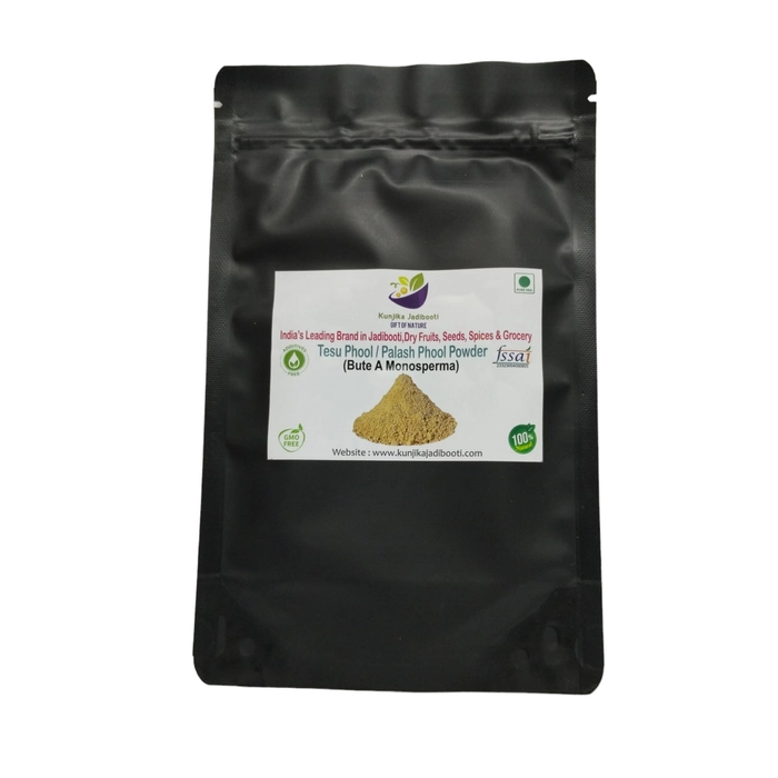 Kunjika Jadibooti Dry Tesu Ke Phool Powder Pouch of 100 GM
