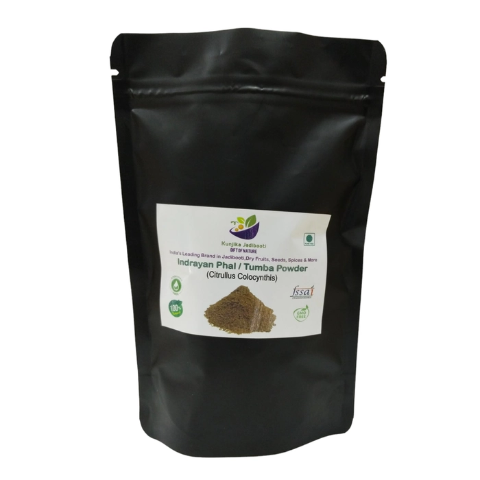 Kunjika Jadibooti Indrayan Phal Powder Pouch of 100 GM