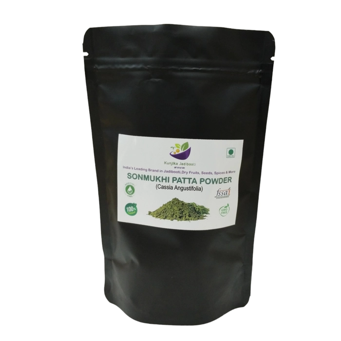 Kunjika Jadibooti Senna Leaves Powder Pouch of 100 GM