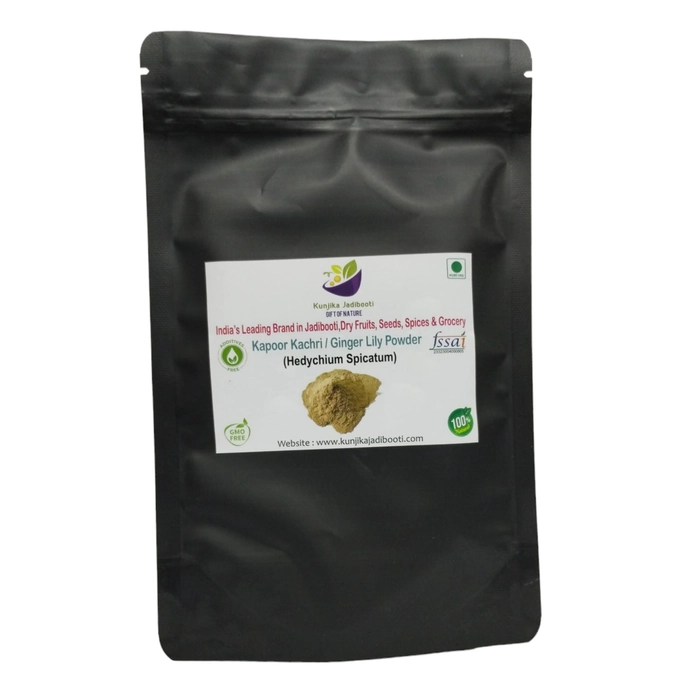 Kunjika Jadibooti Kapoor Kachri Powder Pouch of 100 GM