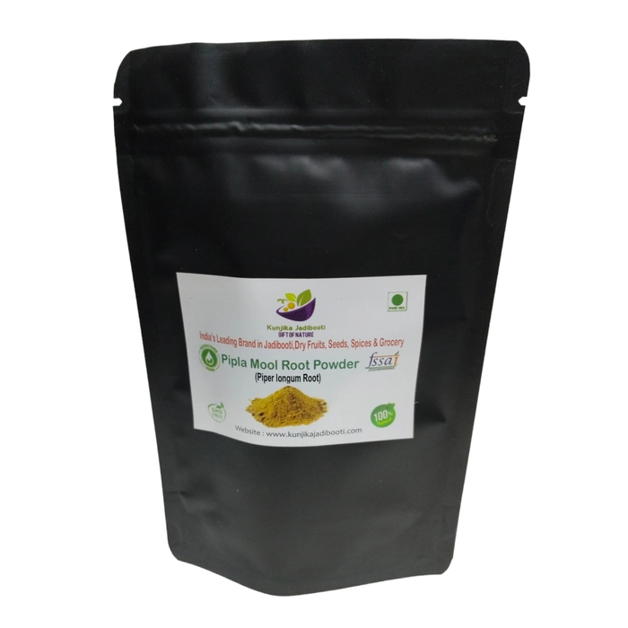 Kunjika Jadibooti Pipla Mool Powder Pouch of 100 GM