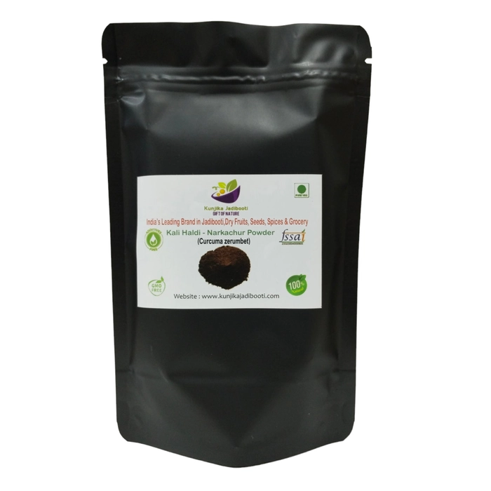 Kunjika Jadibooti Black Turmeric Powder Pouch of 100 GM