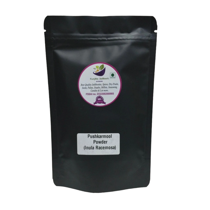 Kunjika Jadibooti Pushkarmool Powder Pouch of 100 GM